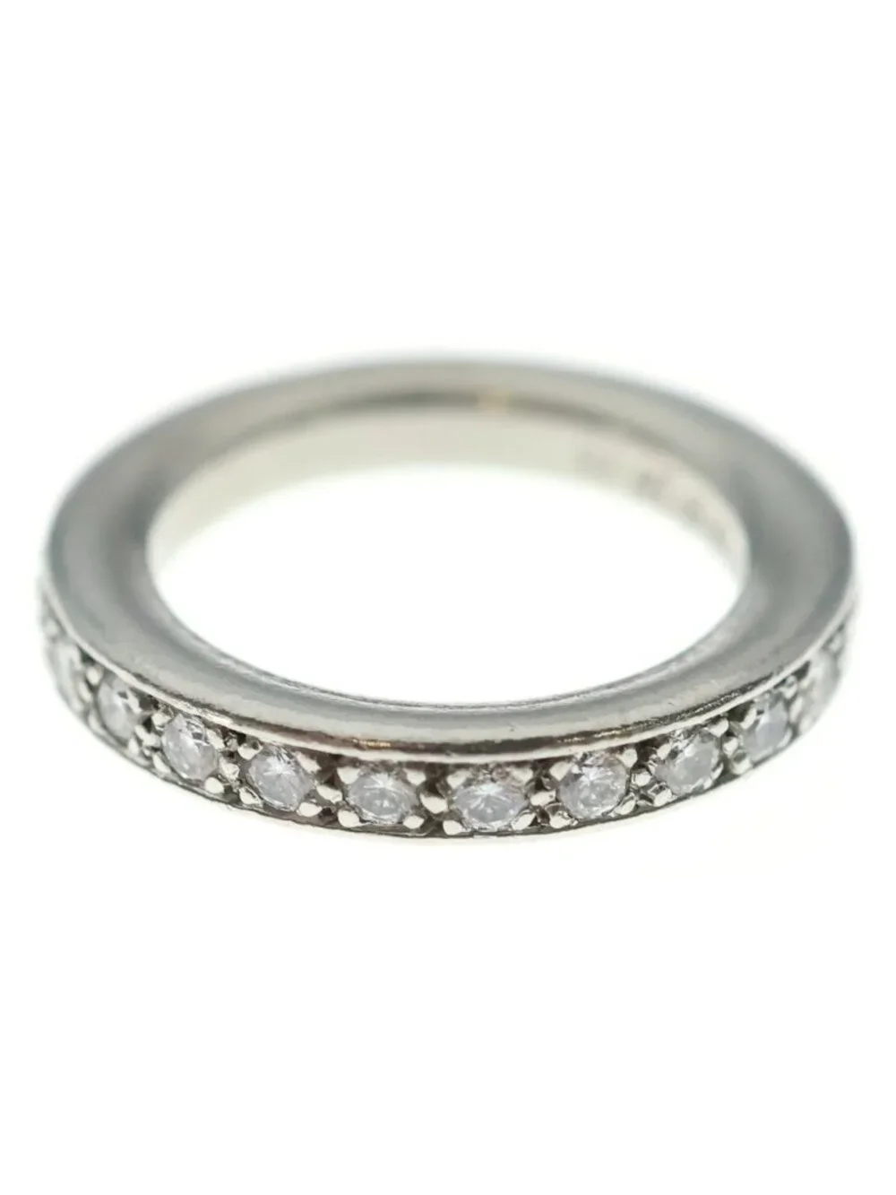 Chrome Hearts Ntfl P Platinum Dia Pave Diamond Ring